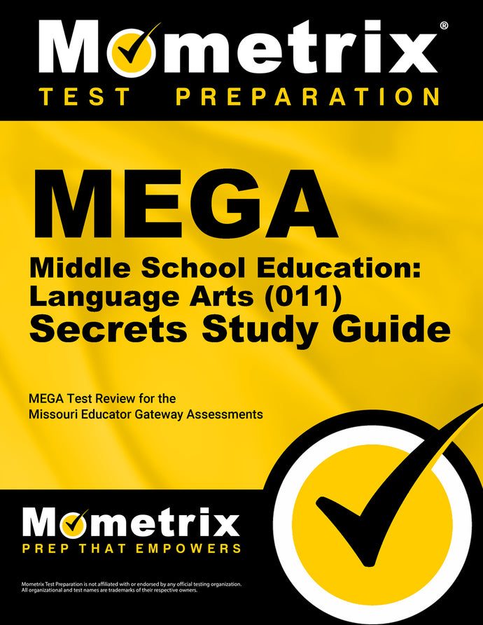 MEGA Middle School Education: Language Arts (011) Secrets Study Guide