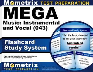 MEGA Music: Instrumental and Vocal (043) Flashcard Study System