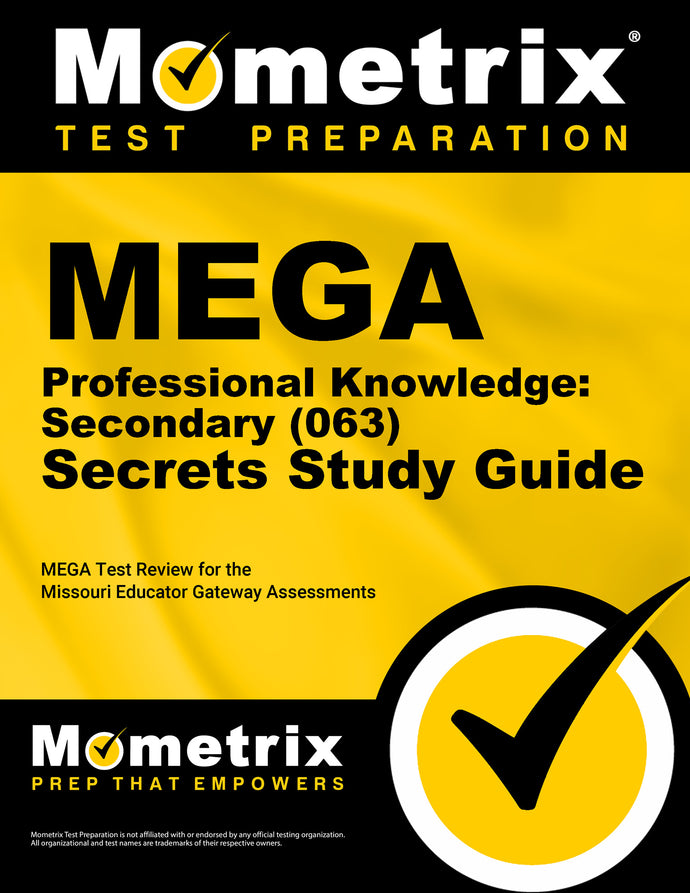 MEGA Professional Knowledge: Secondary (063) Secrets Study Guide