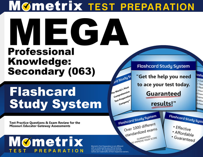 MEGA Professional Knowledge: Secondary (063) Flashcard Study System