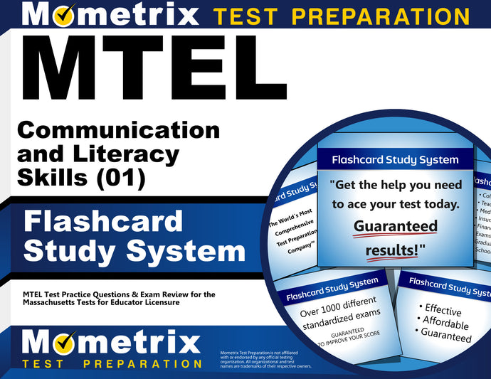 MTEL Communication and Literacy Skills (01) Flashcard Study System
