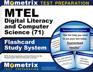 MTEL Digital Literacy and Computer Science (71) Flashcard Study System