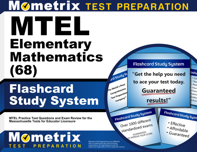 MTEL Elementary Mathematics (68) Flashcard Study System