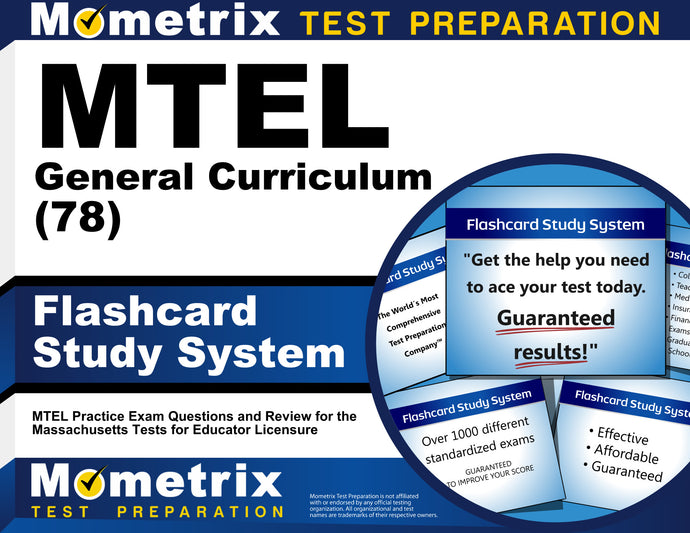 MTEL General Curriculum (78) Flashcard Study System