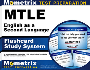 MTLE English as a Second Language Flashcard Study System