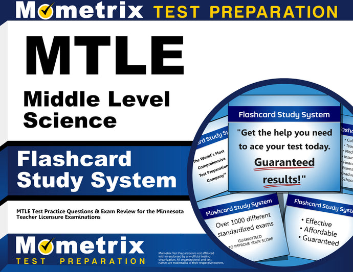 MTLE Middle Level Science Flashcard Study System