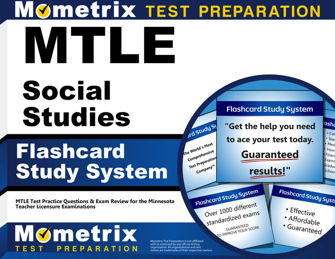 MTLE Social Studies Flashcard Study System