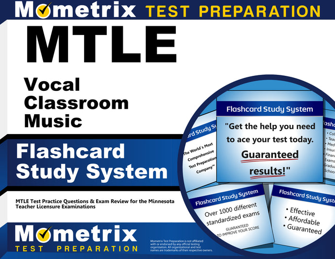 MTLE Vocal Classroom Music Flashcard Study System