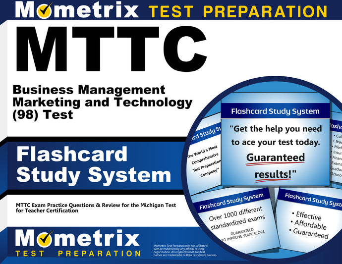 MTTC Business Management Marketing and Technology (98) Test Flashcard Study System