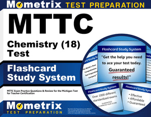 MTTC Chemistry (18) Test Flashcard Study System