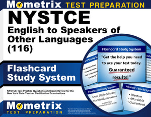 NYSTCE English to Speakers of Other Languages (116) Flashcard Study System