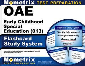 OAE Early Childhood Special Education (013) Flashcard Study System