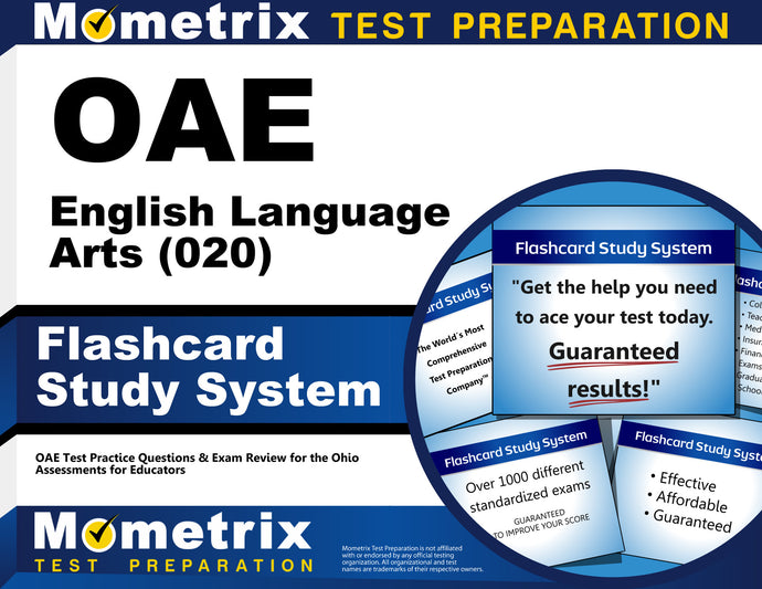 OAE English Language Arts (020) Flashcard Study System