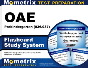 OAE Prekindergarten (036/037) Flashcard Study System