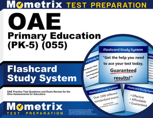OAE Primary Education (PK-5) (055) Flashcard Study System