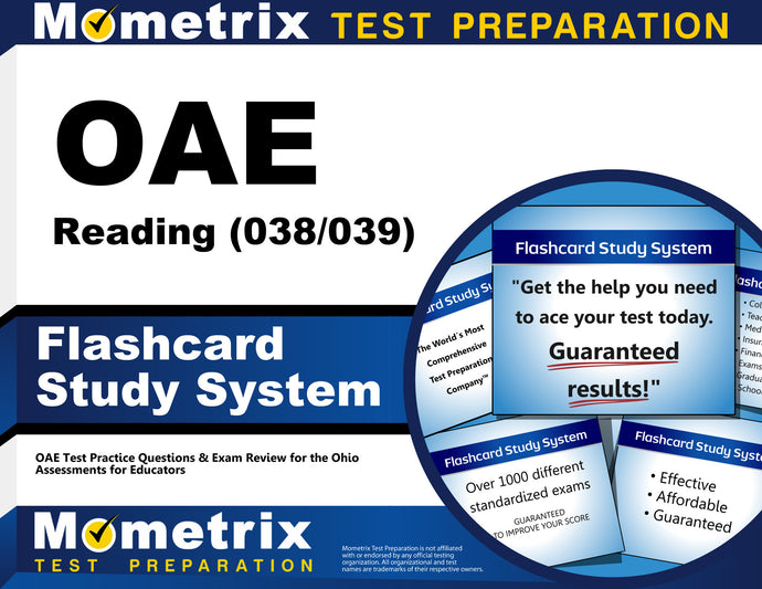 OAE Reading (038/039) Flashcard Study System
