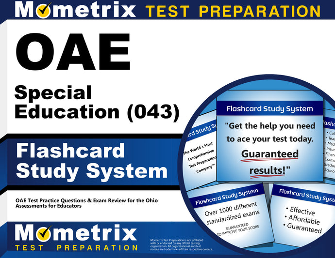 OAE Special Education (043) Flashcard Study System
