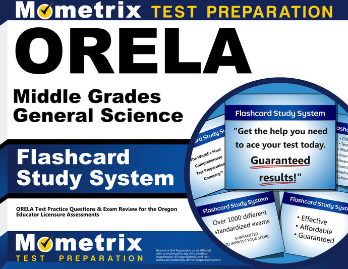 ORELA Middle Grades General Science Flashcard Study System