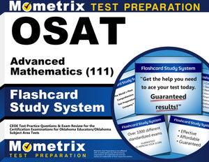 OSAT Advanced Mathematics (111) Flashcard Study System