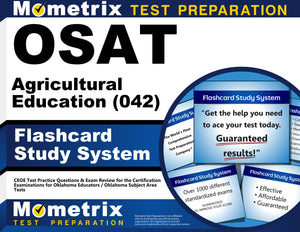 OSAT Agricultural Education (042) Flashcard Study System