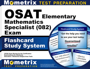 OSAT Elementary Mathematics Specialist (082) Flashcard Study System