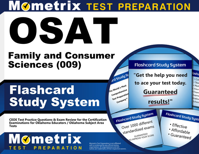 OSAT Family and Consumer Sciences (009) Flashcard Study System