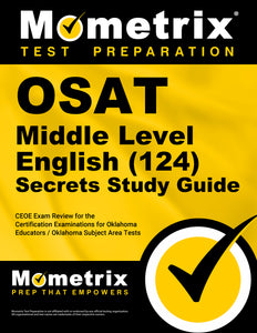OSAT Middle Level English (124) Secrets Study Guide