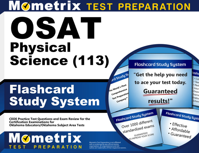 OSAT Physical Science (113) Flashcard Study System
