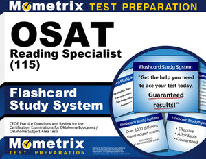 OSAT Reading Specialist (115) Flashcard Study System