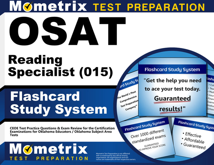 OSAT Reading Specialist (015) Flashcard Study System
