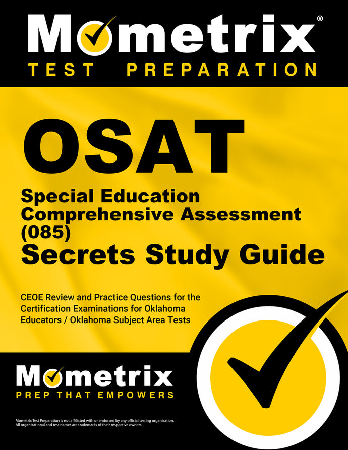 OSAT Special Education Comprehensive Assessment (085) Secrets Study Guide