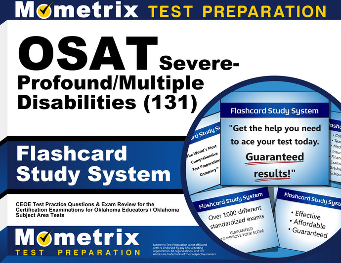 OSAT Severe-Profound/Multiple Disabilities (131) Flashcard Study System
