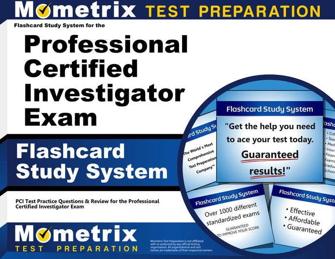 Flashcard Study System for the Professional Certified Investigator Exam