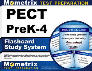 PECT PreK-4 Flashcard Study System