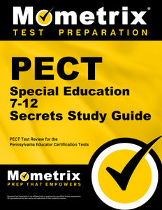 PECT Special Education 7-12 Secrets Study Guide
