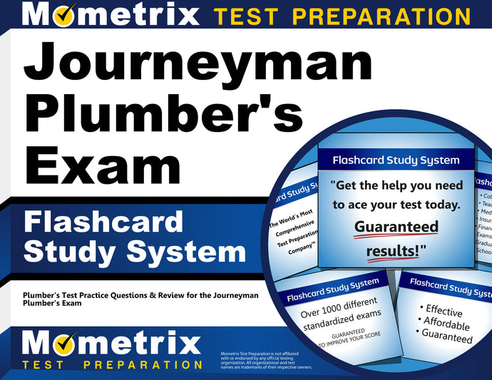 Journeyman Plumber's Exam Flashcard Study System