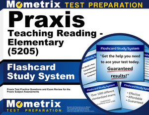 Praxis Teaching Reading - Elementary (5205) Flashcard Study System