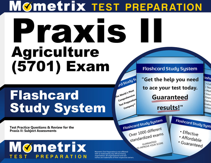 Praxis II Agriculture (5701) Exam Flashcard Study System