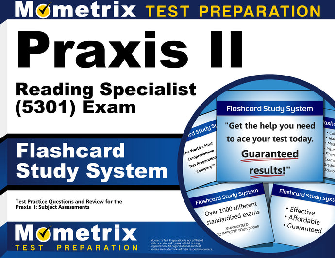 Praxis II Reading Specialist (5301) Exam Flashcard Study System