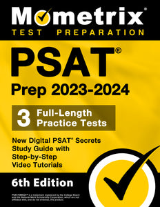 PSAT Prep 2023-2024 - New Digital PSAT Secrets Study Guide [6th Edition] (printed book)