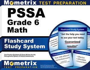 PSSA Grade 6 Mathematics Flashcard Study System