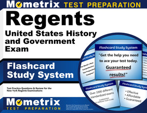 Regents United States History and Government Exam Flashcard Study System