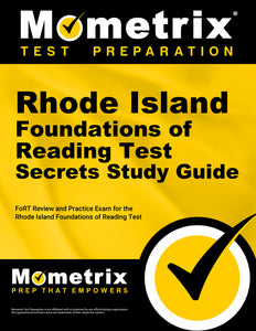 Rhode Island Foundations of Reading Test Secrets Study Guide