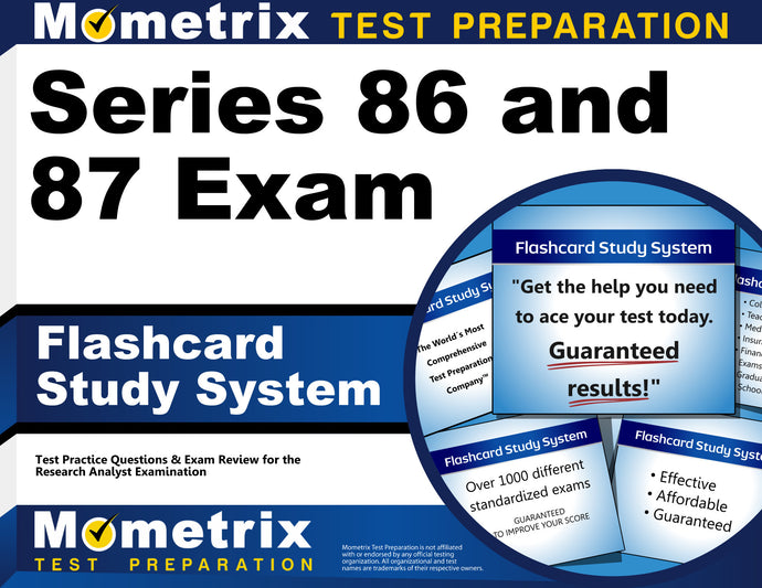 Series 86 and 87 Exam Flashcard Study System