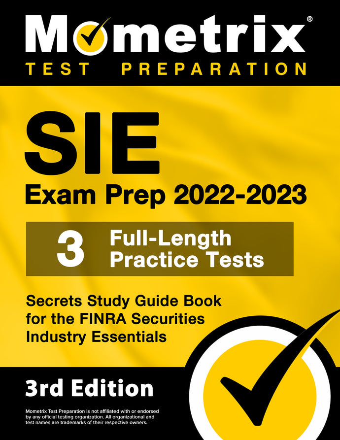 SIE Exam Prep 2022-2023 - Secrets Study Guide Book [3rd Edition]