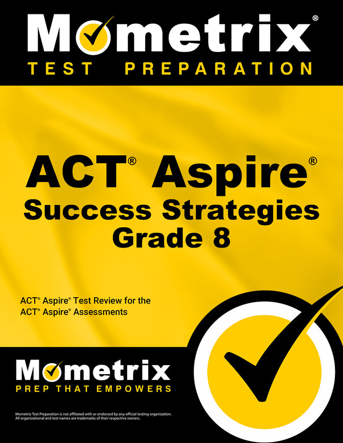 ACT Aspire Grade 8 Success Strategies Study Guide