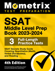 SSAT Middle Level Prep Book 2023-2024 - SSAT Secrets Study Guide [4th Edition]