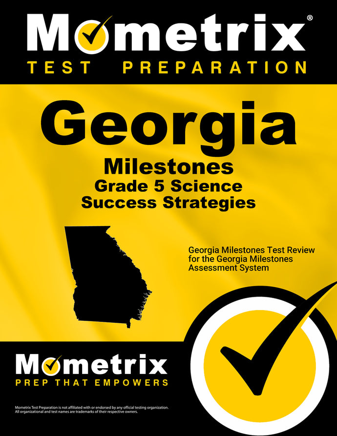 Georgia Milestones Grade 5 Science Success Strategies Study Guide