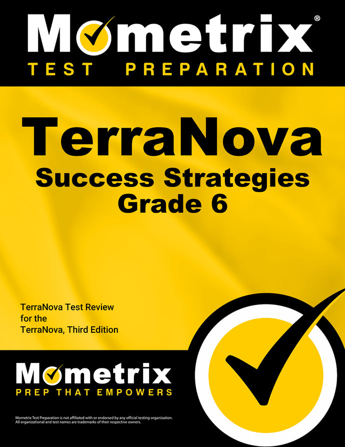 TerraNova Success Strategies Grade 6 Study Guide