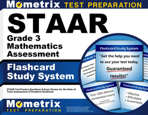 STAAR Grade 3 Mathematics Assessment Flashcard Study System
